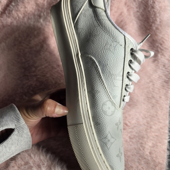Louis Vuitton ALIKE Men's Grey and White Trainers SIZE 41 - Picture 9 of 16